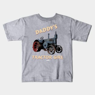 Daddy's tractor girl Kids T-Shirt